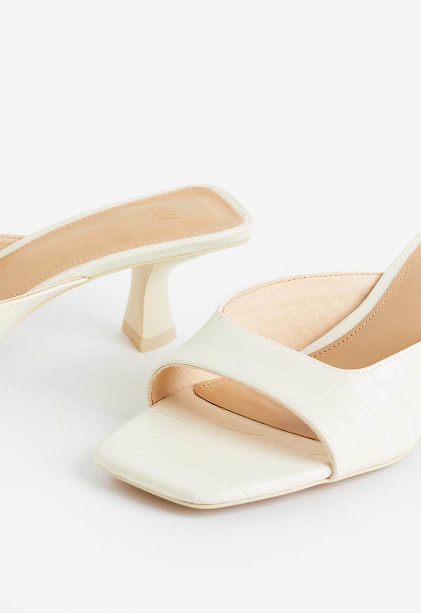 H&M - Mules - cream