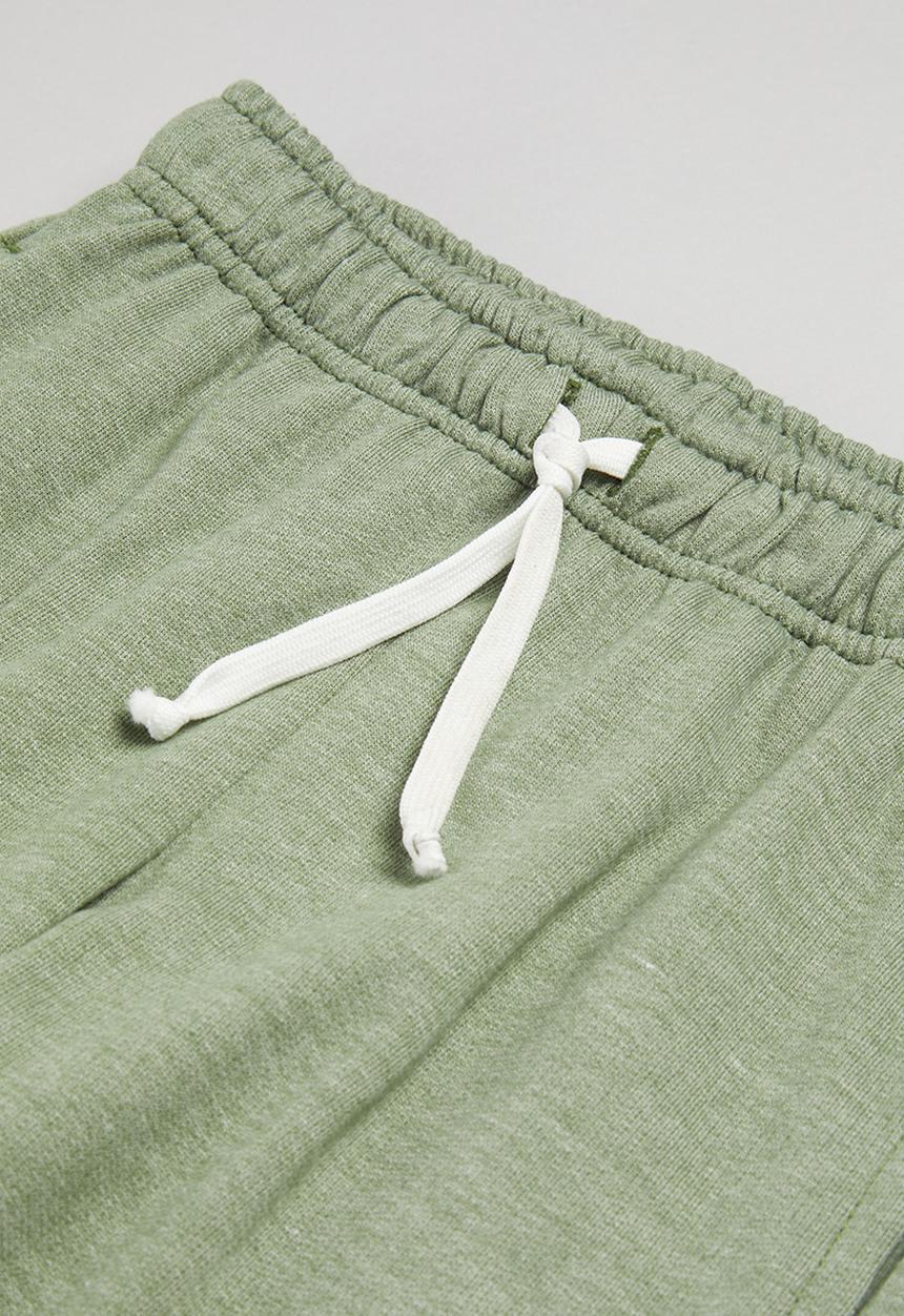 Pop Candy - T-shirt & jogger set -  white & sage