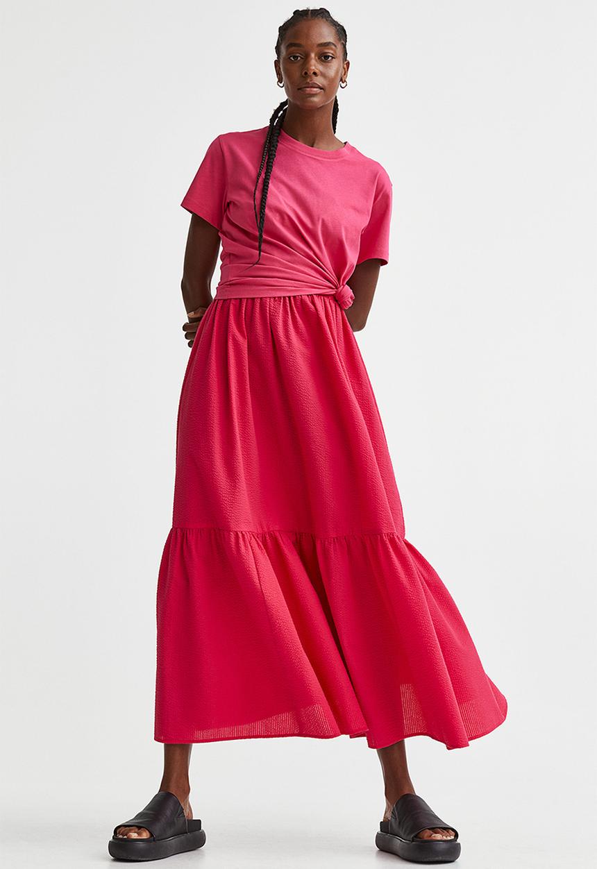 H&M - Cotton T-shirt - pink