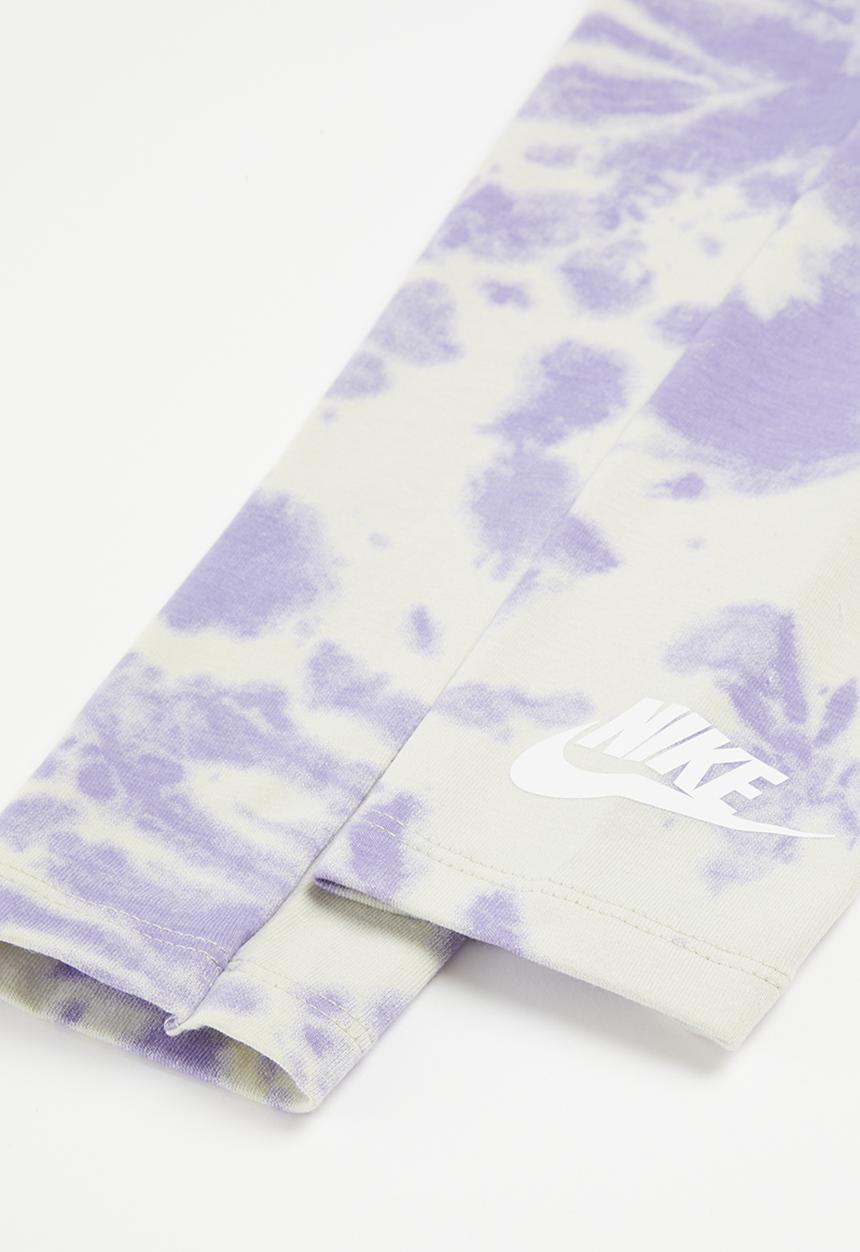 Nike - Nkg cloud wash legging set - light thistle