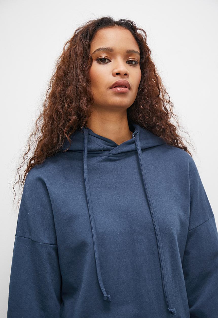 Superbalist - Longer length hoodie - ink