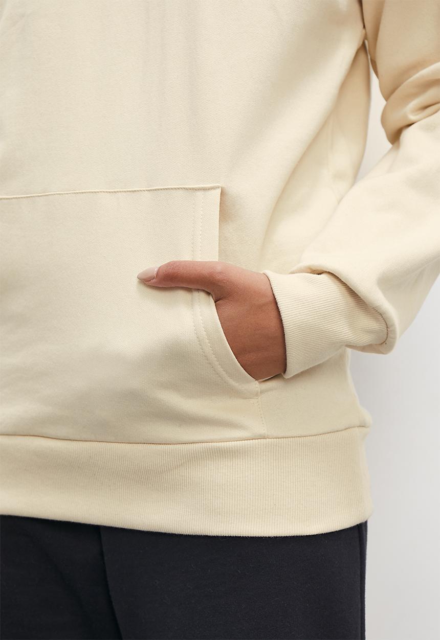 Superbalist - Longer length hoodie - ecru