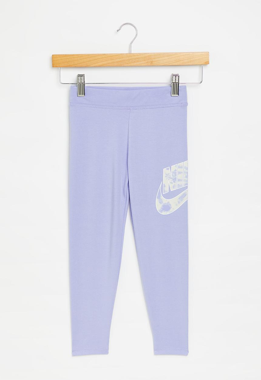 Nike - Nkg cloud wash legging - light thistle