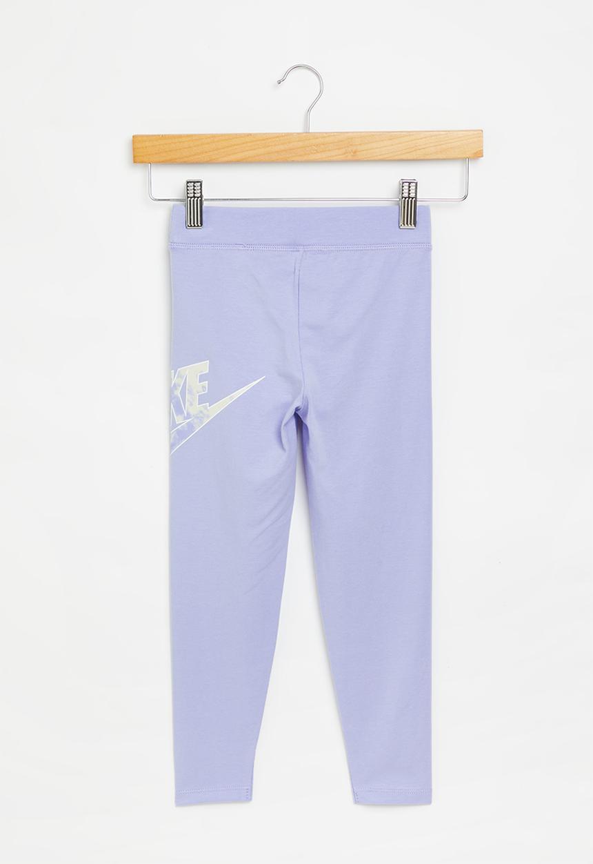 Nike - Nkg cloud wash legging - light thistle
