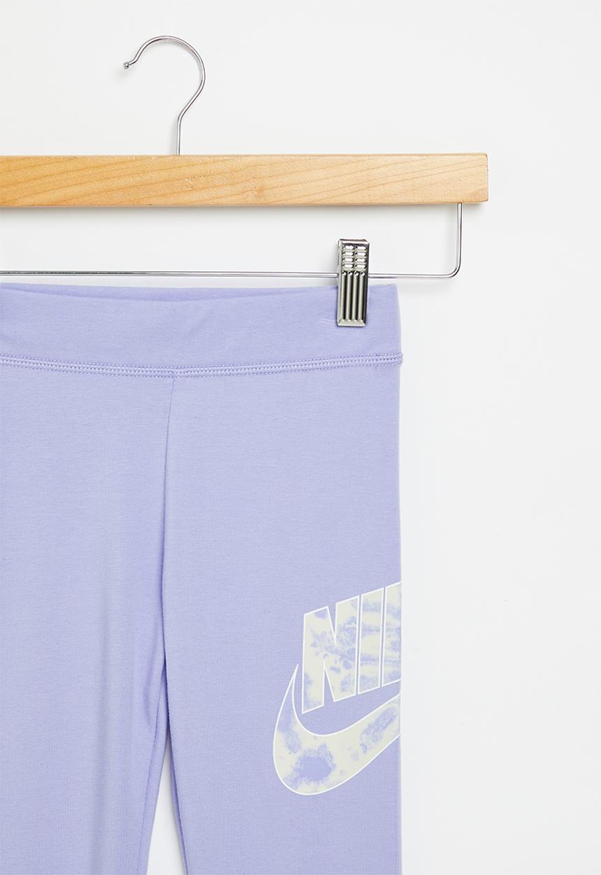 Nike - Nkg cloud wash legging - light thistle