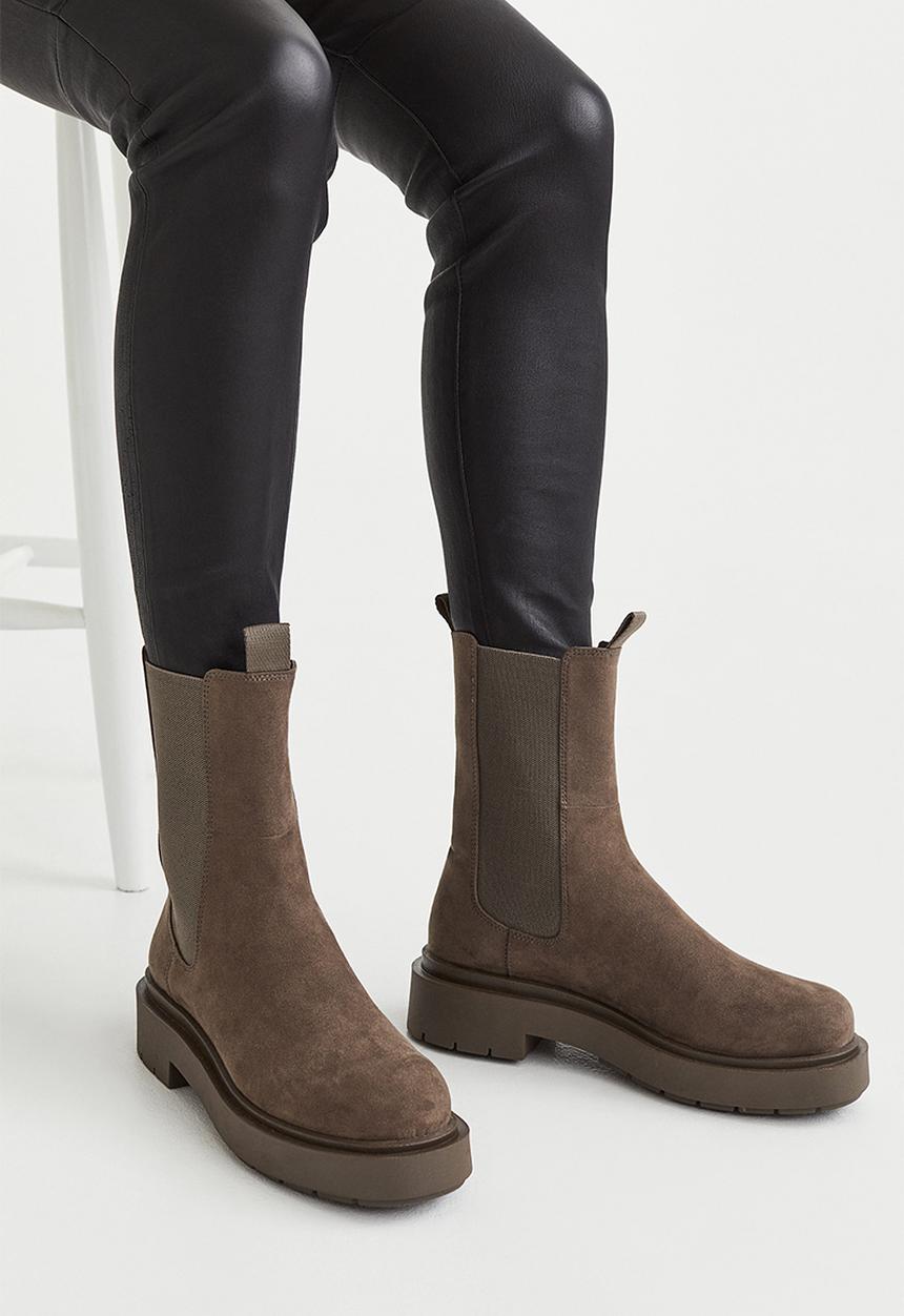 H&M - Chelsea boots - dark beige