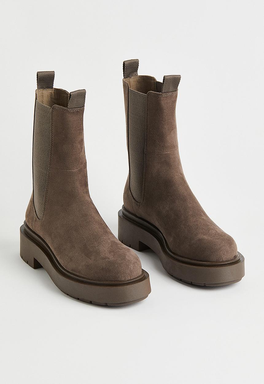 H&M - Chelsea boots - dark beige