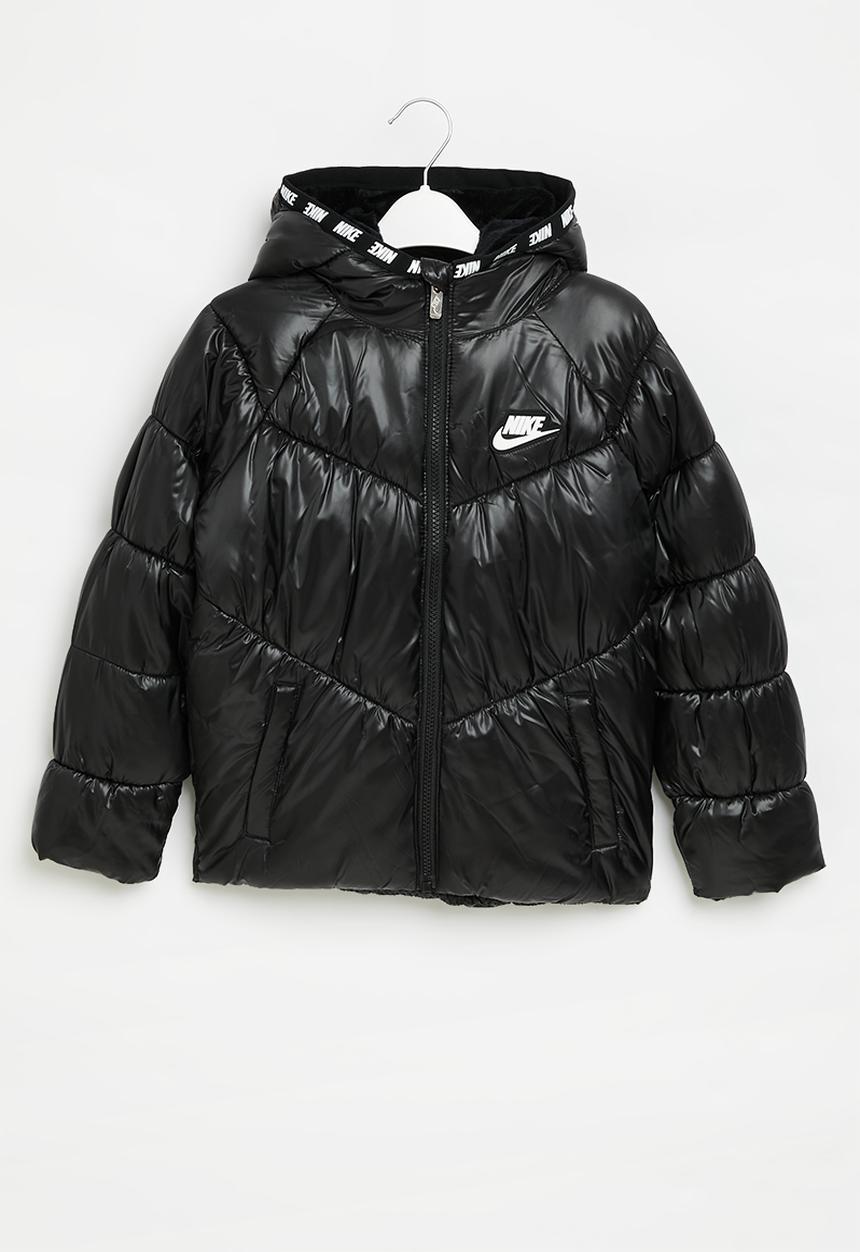 Nike - Nkg chevron cinched puffer - black