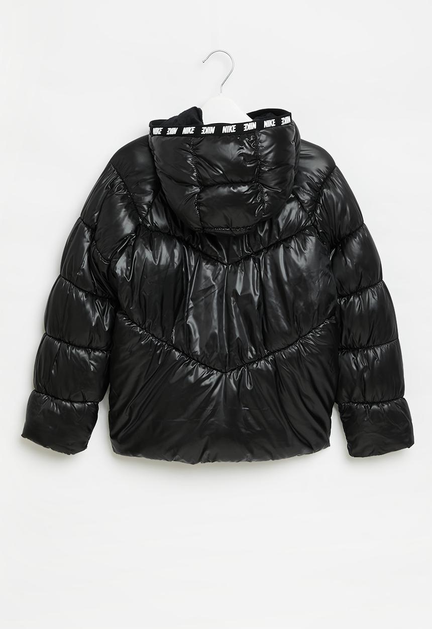 Nike - Nkg chevron cinched puffer - black