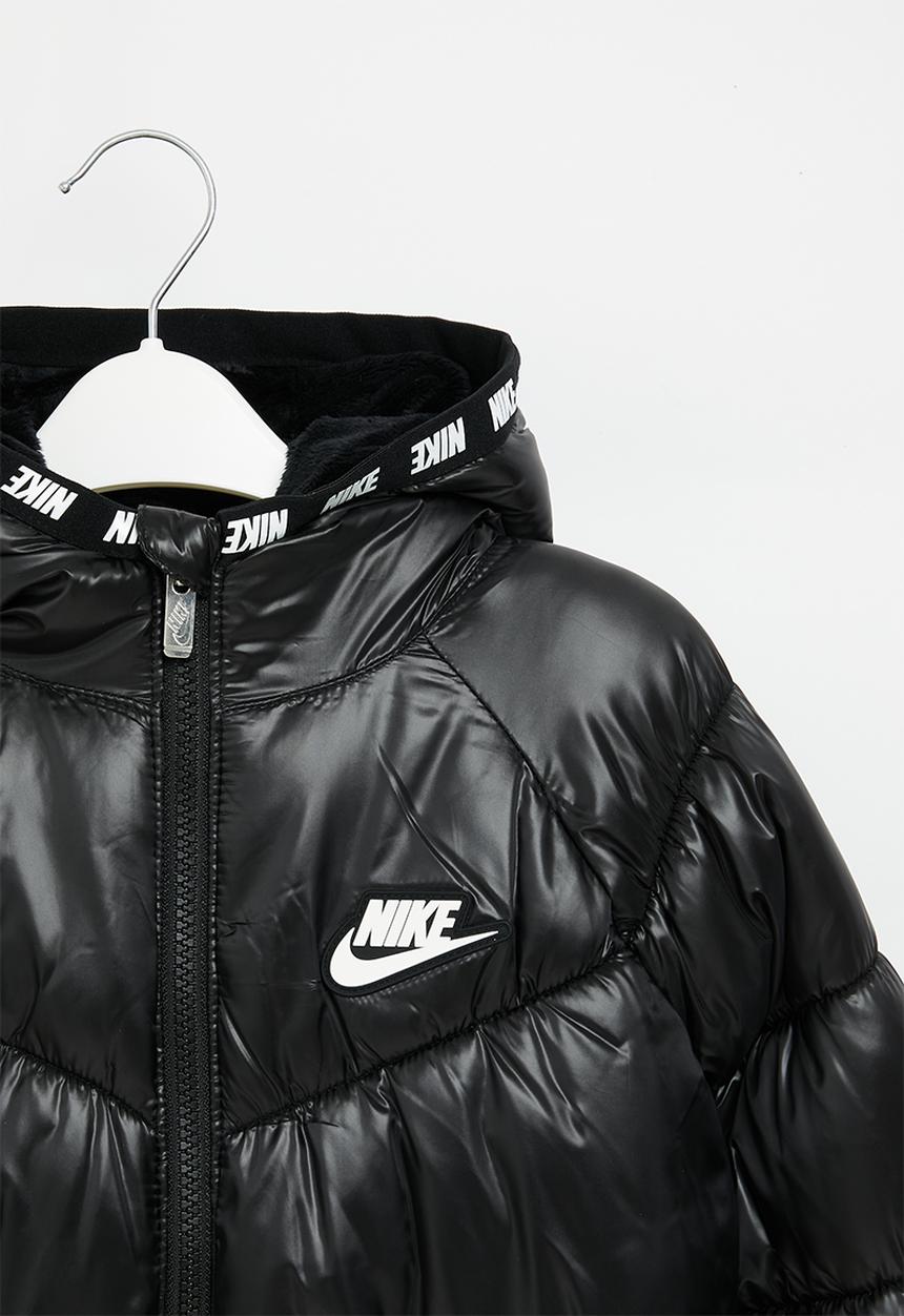 Nike - Nkg chevron cinched puffer - black