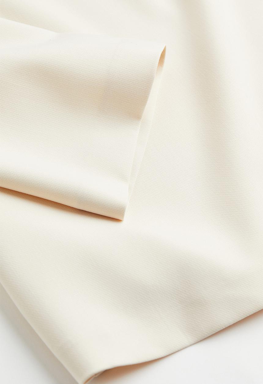 H&M - Square-necked blouse - white