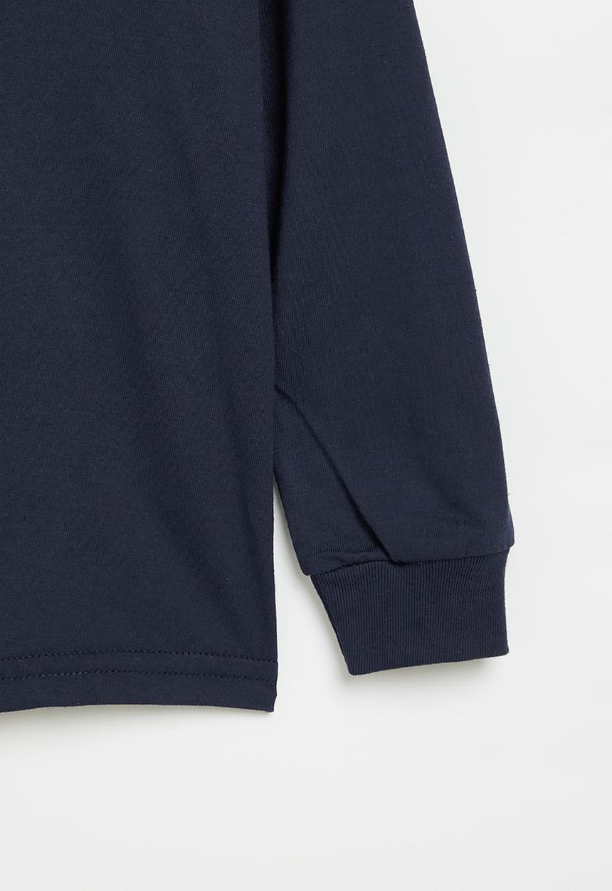 Fox - Shield boys long sleeve tee - deep cobalt 