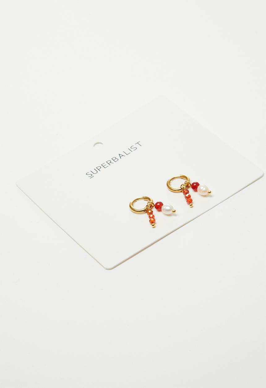 Superbalist - Raya hoop earrings - multi