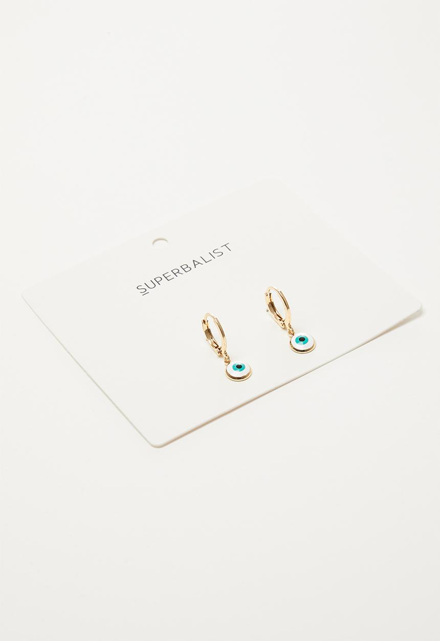 Superbalist - Morgan hoop earrings - gold