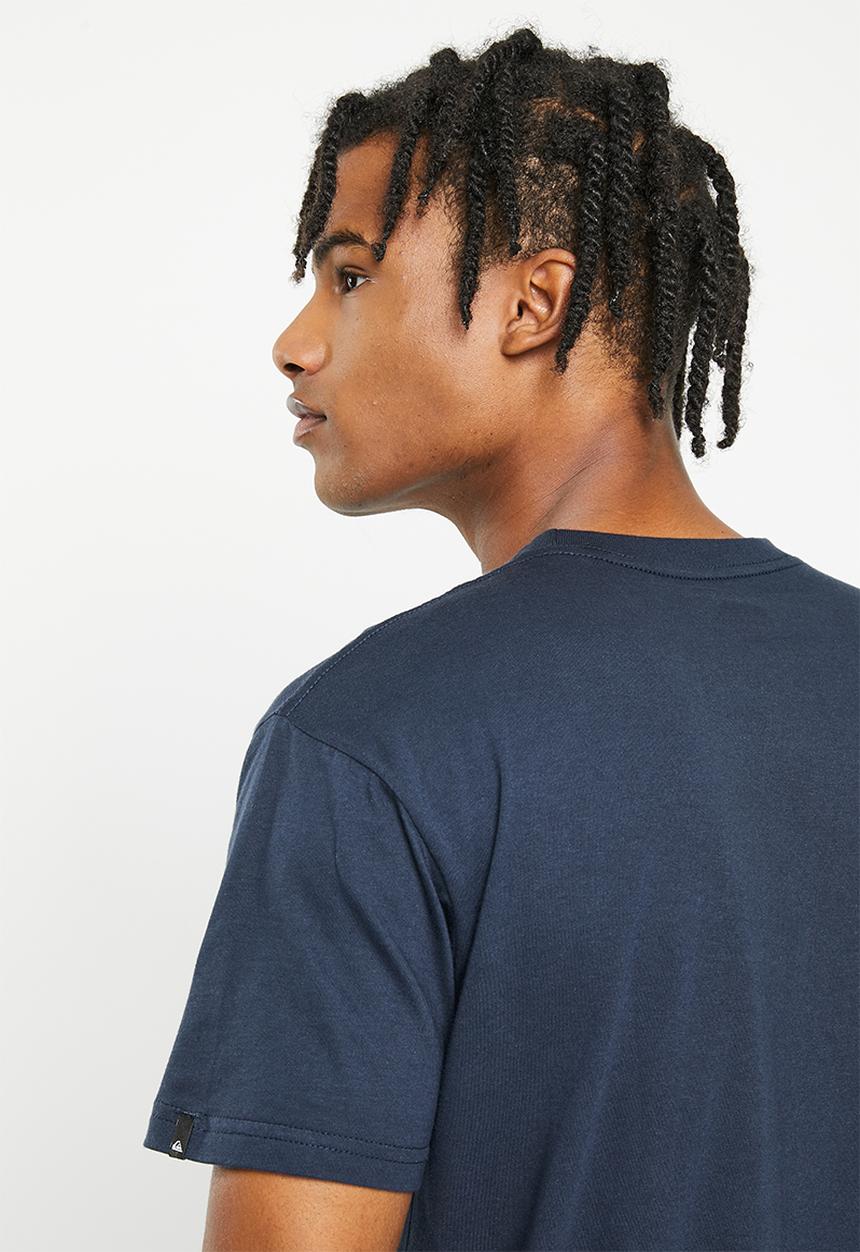 Quiksilver - Corp logo short sleeve - navy blazer