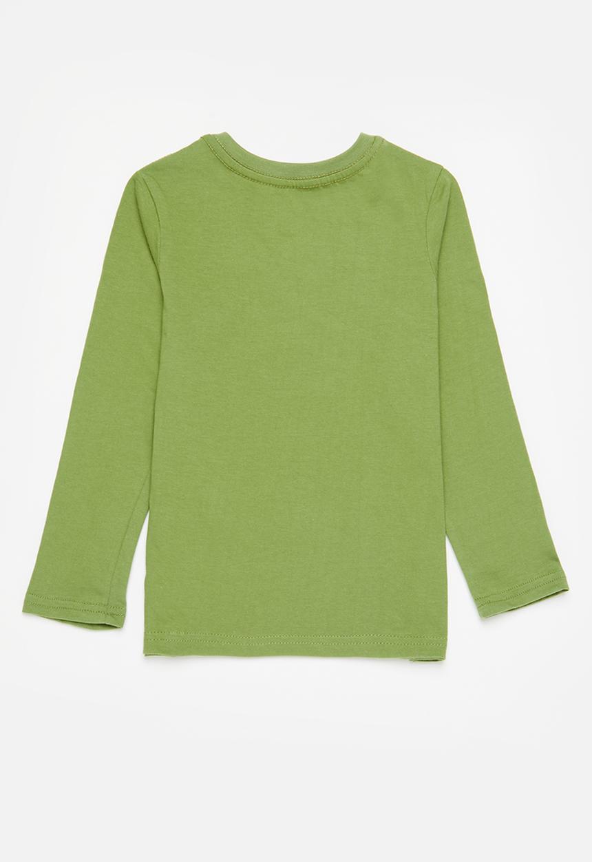 Superbalist - 2 Pack graphic tee - green & neutral