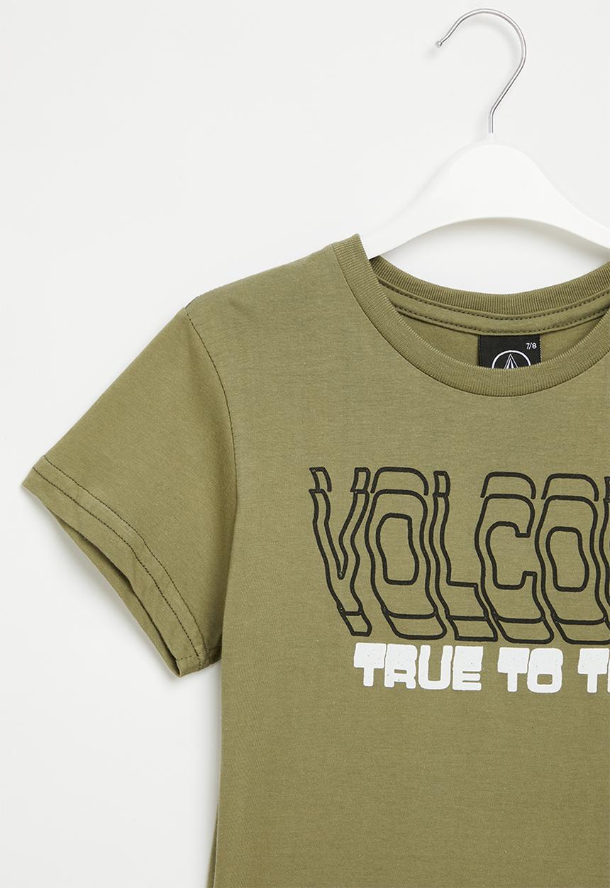 Volcom - Double take boys short sleeve tee - olive