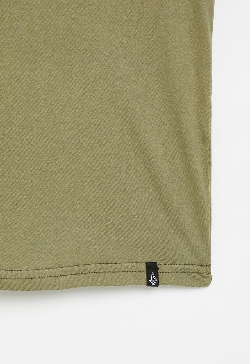 Volcom - Double take boys short sleeve tee - olive