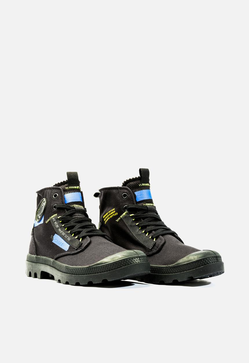 Palladium - Pampa hi re-craft - black/blue