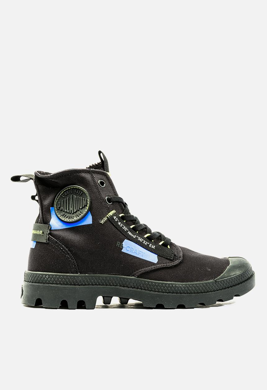Palladium - Pampa hi re-craft - black/blue