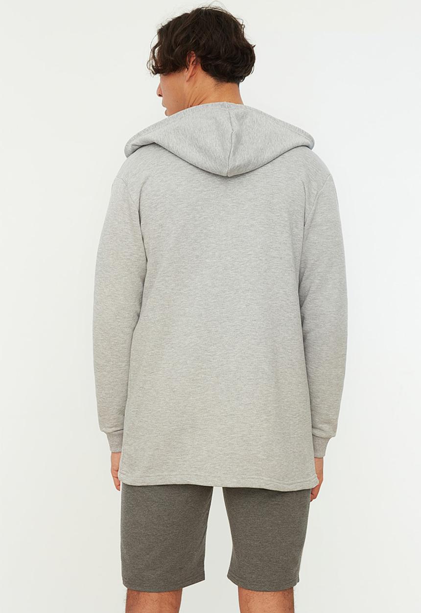 Trendyol - Longer length cardigan - gray