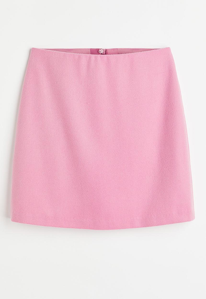 H&M - A-line skirt - light pink