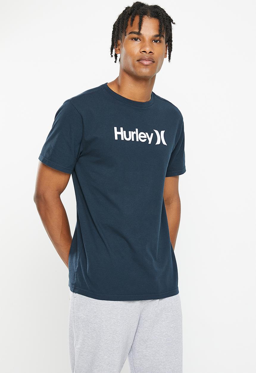 Hurley - Evd wsh one & only core T-shirt - navy & white 