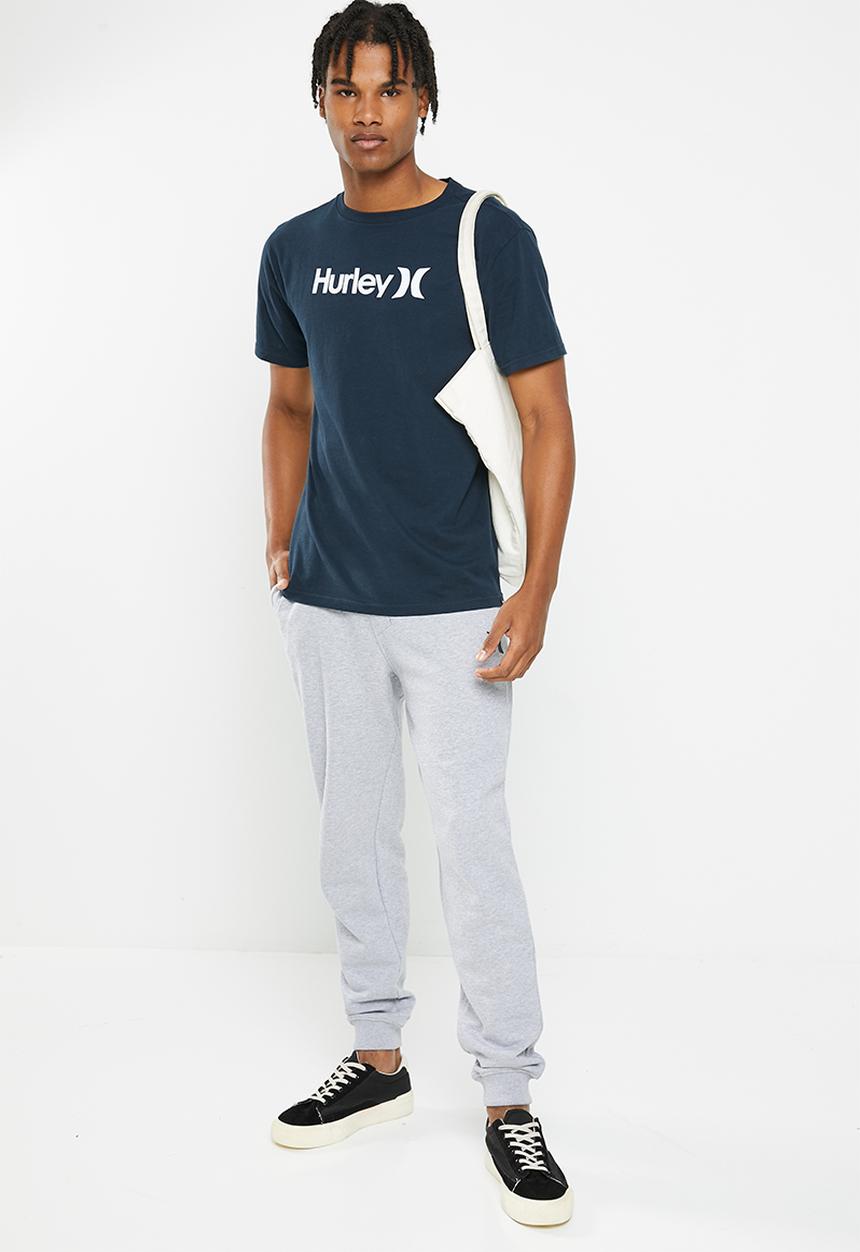 Hurley - Evd wsh one & only core T-shirt - navy & white 