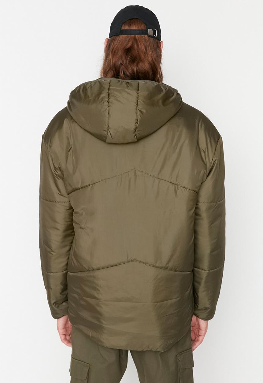 Trendyol - Hiking puffer jacket - khaki 