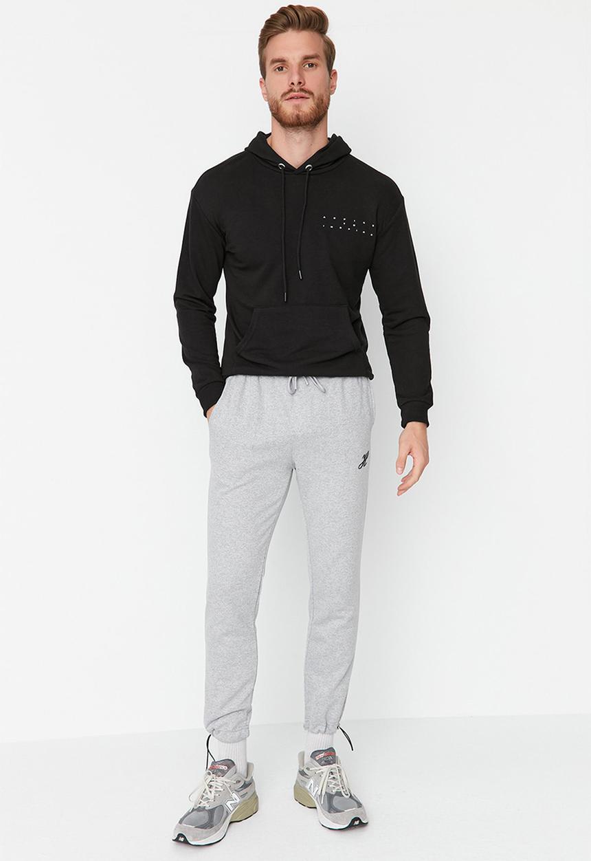 Trendyol - Essential jogger - grey marl