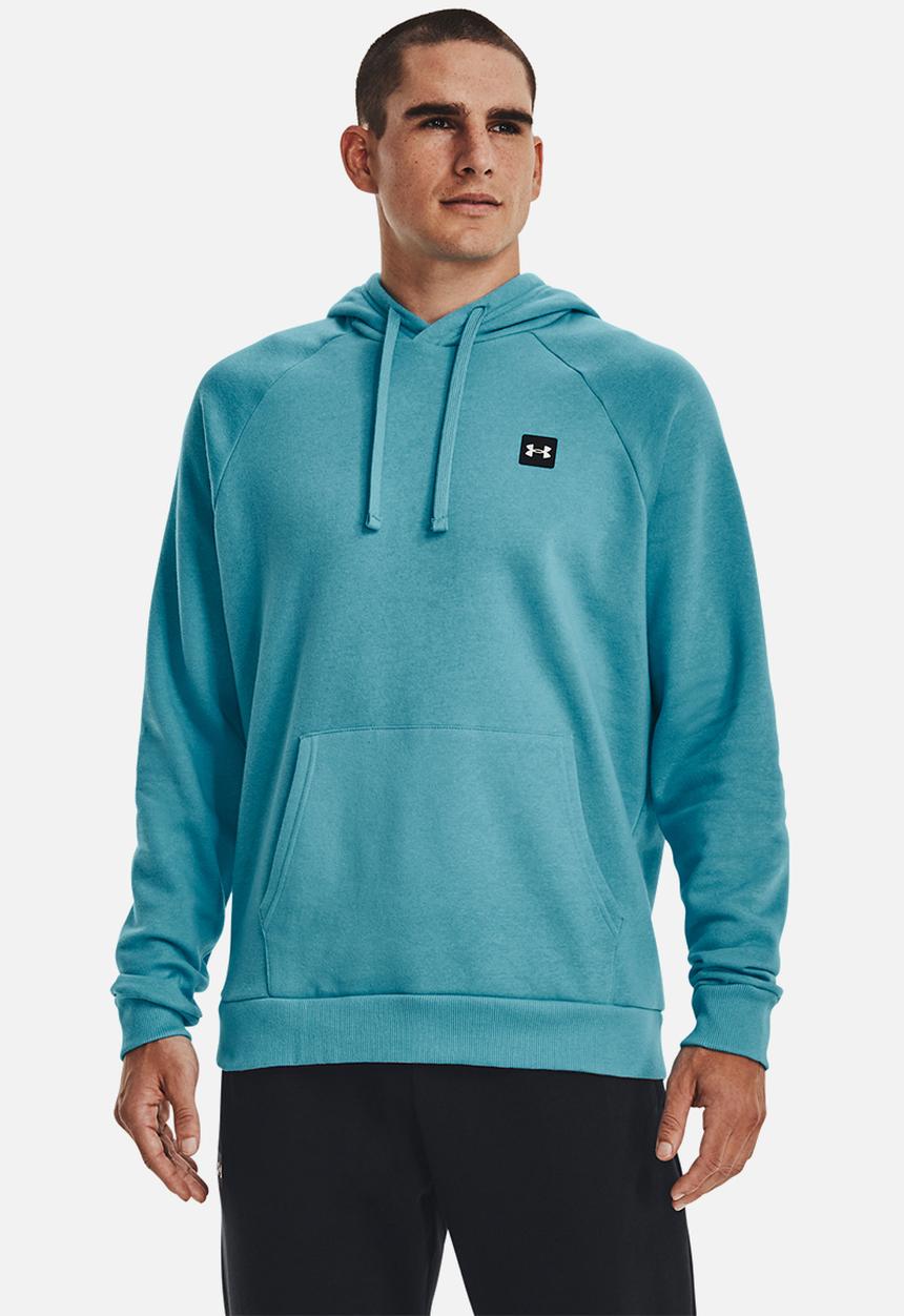 Under Armour - Ua rival fleece hoodie - glacier blue