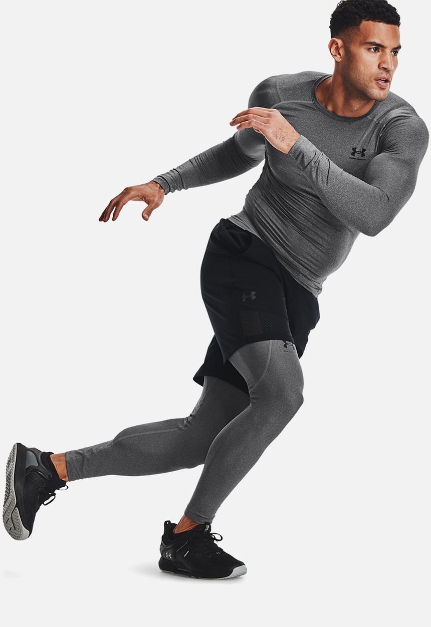 Under Armour - Ua hg armour leggings - carbon heather