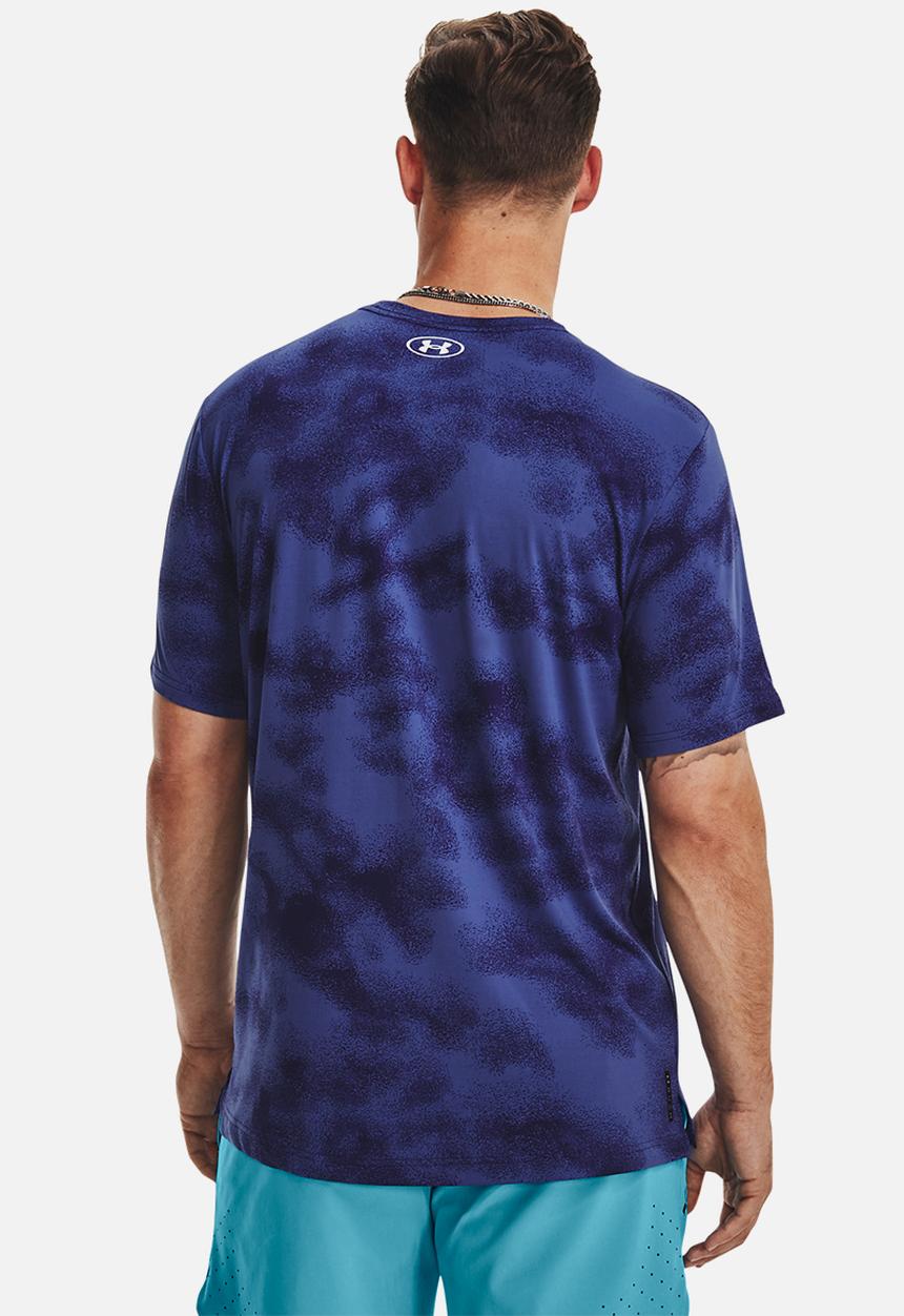 Under Armour - Ua rush energy print short sleeve - sonar blue