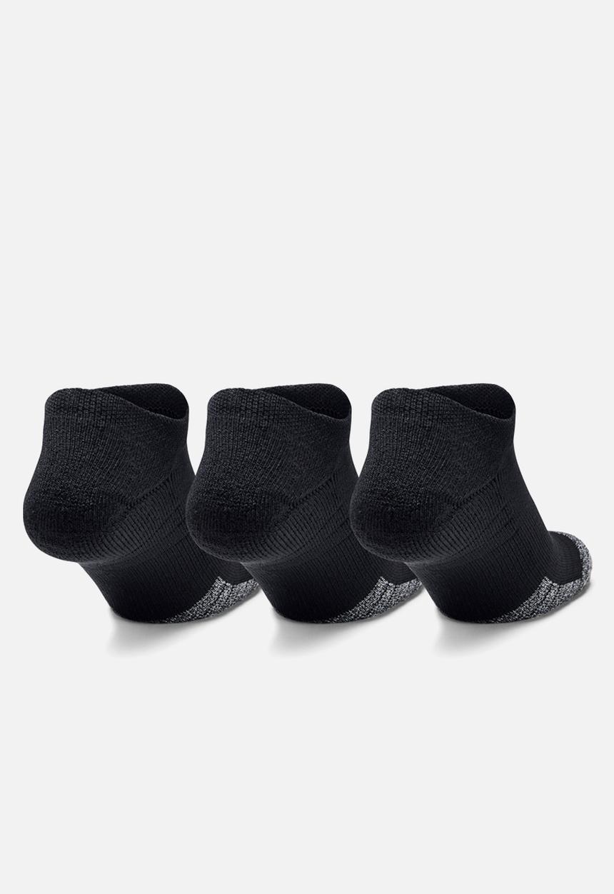 Under Armour - Ua heatgear no show 3pk - black