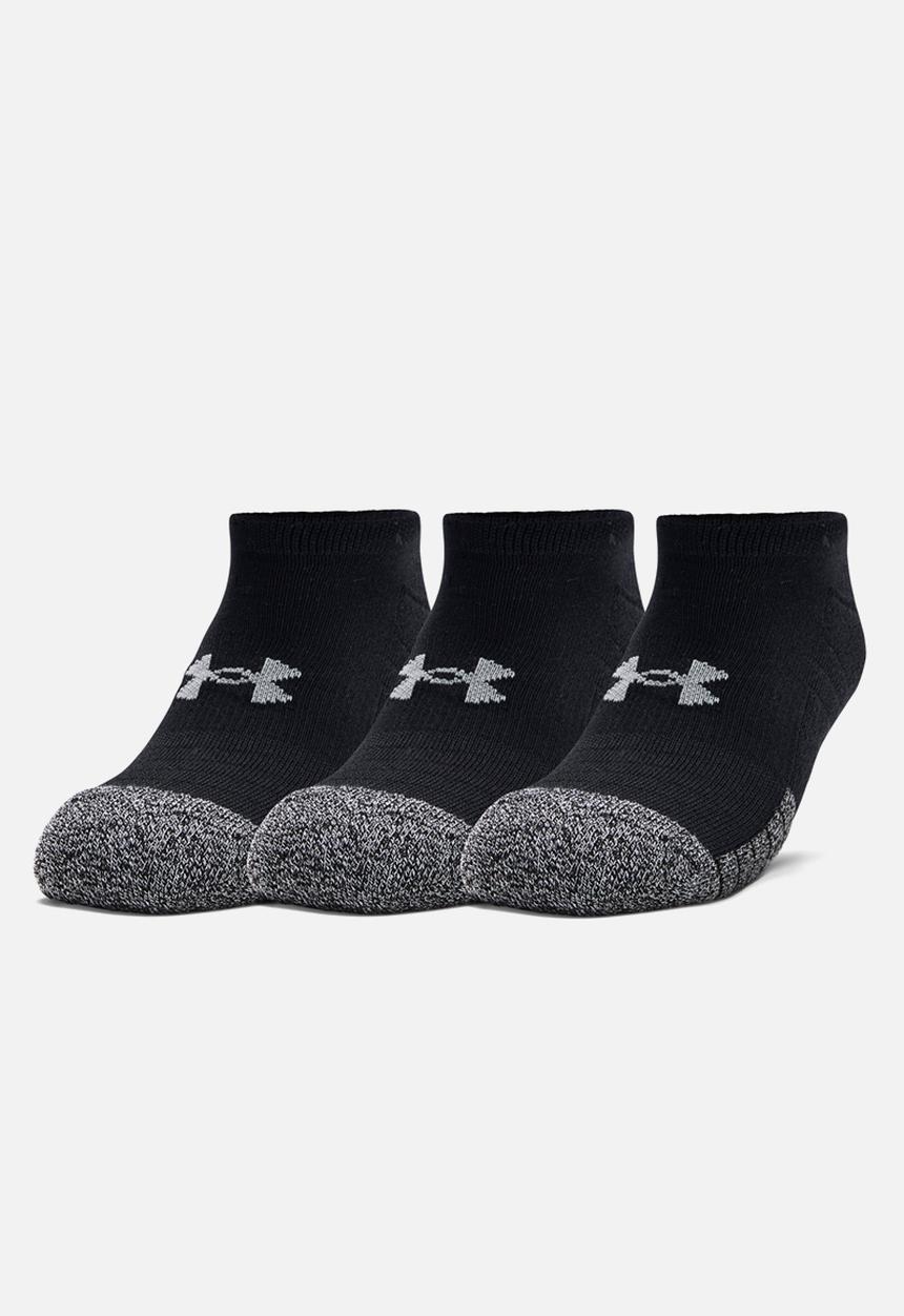 Under Armour - Ua heatgear no show 3pk - black