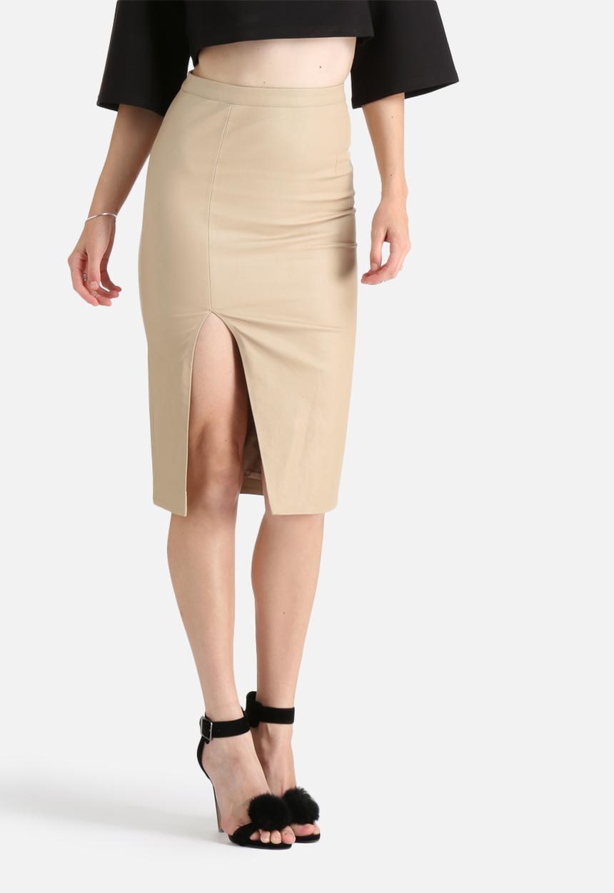 Bardot - Khloe PU Skirt