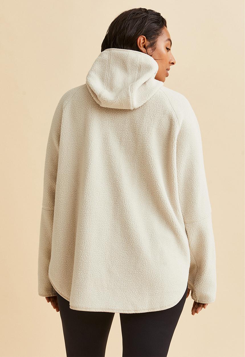H&M - Teddy sports jacket -  light beige