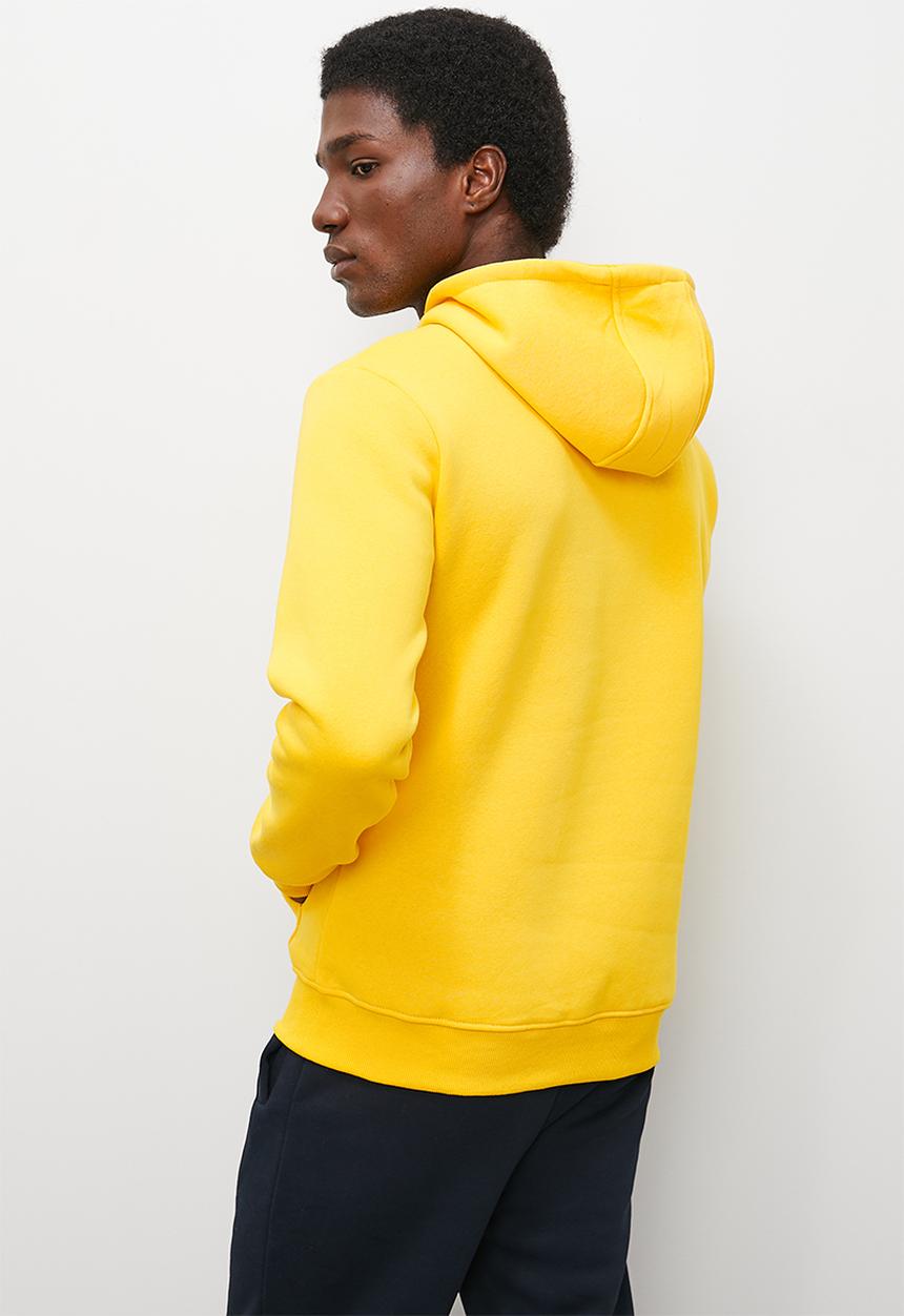 Superbalist - Fashion printed pullover hoodie - yellow