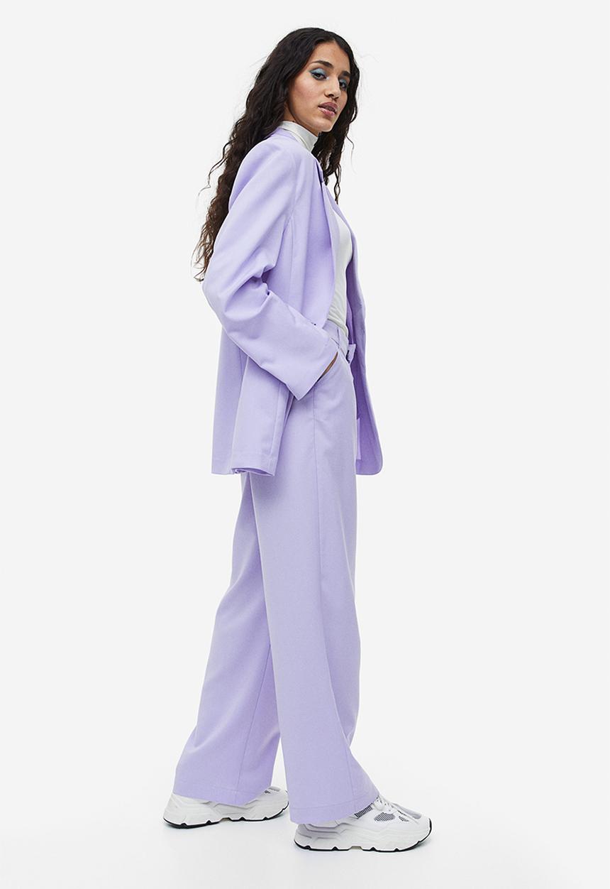 H&M - Tailored trousers - light purple