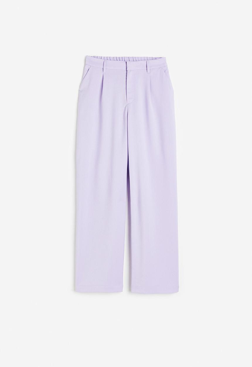 H&M - Tailored trousers - light purple