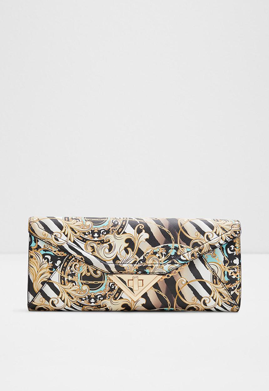 ALDO - Tei clutch bag - black multi