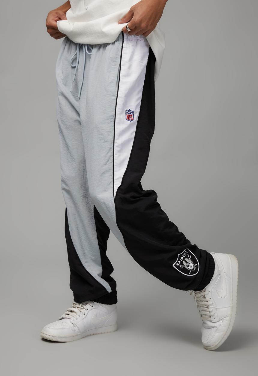 Factorie - Nfl street track pant - lcn nfl raiders black/grey