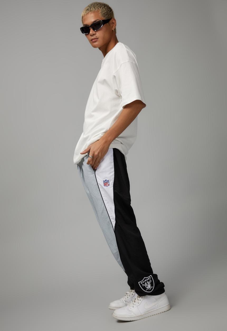 Factorie - Nfl street track pant - lcn nfl raiders black/grey