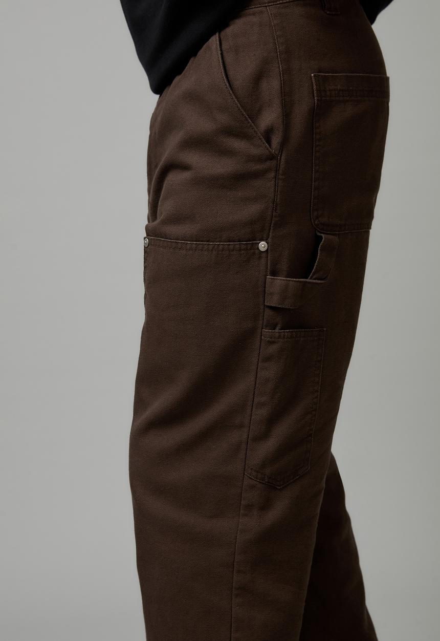 Factorie - Double knee carpenter pant - choc torte