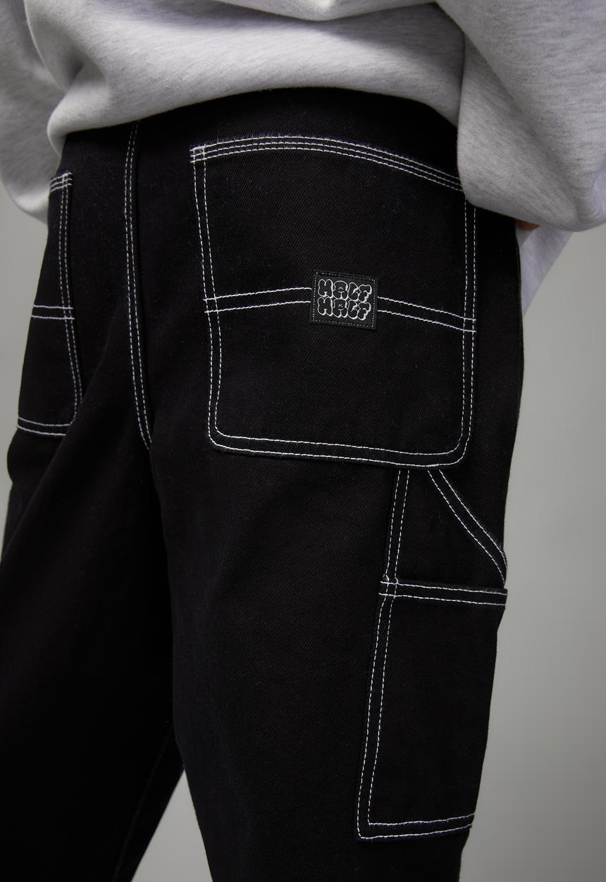 Factorie - Clean baggy jean - deep black