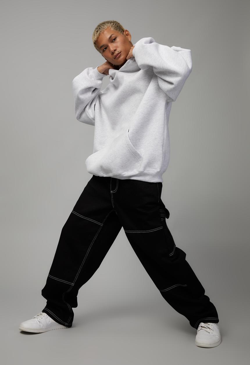 Factorie - Clean baggy jean - deep black