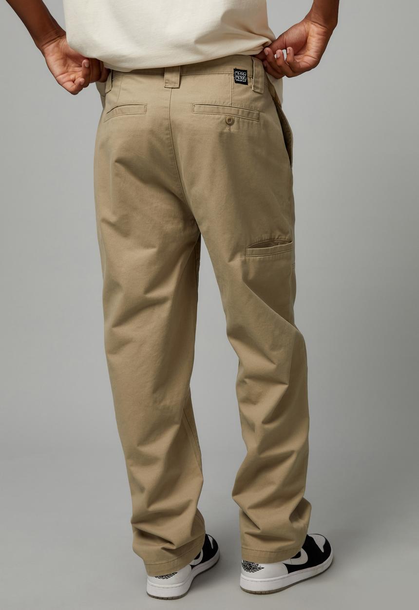 Factorie - Baggy skate work pant - light stone