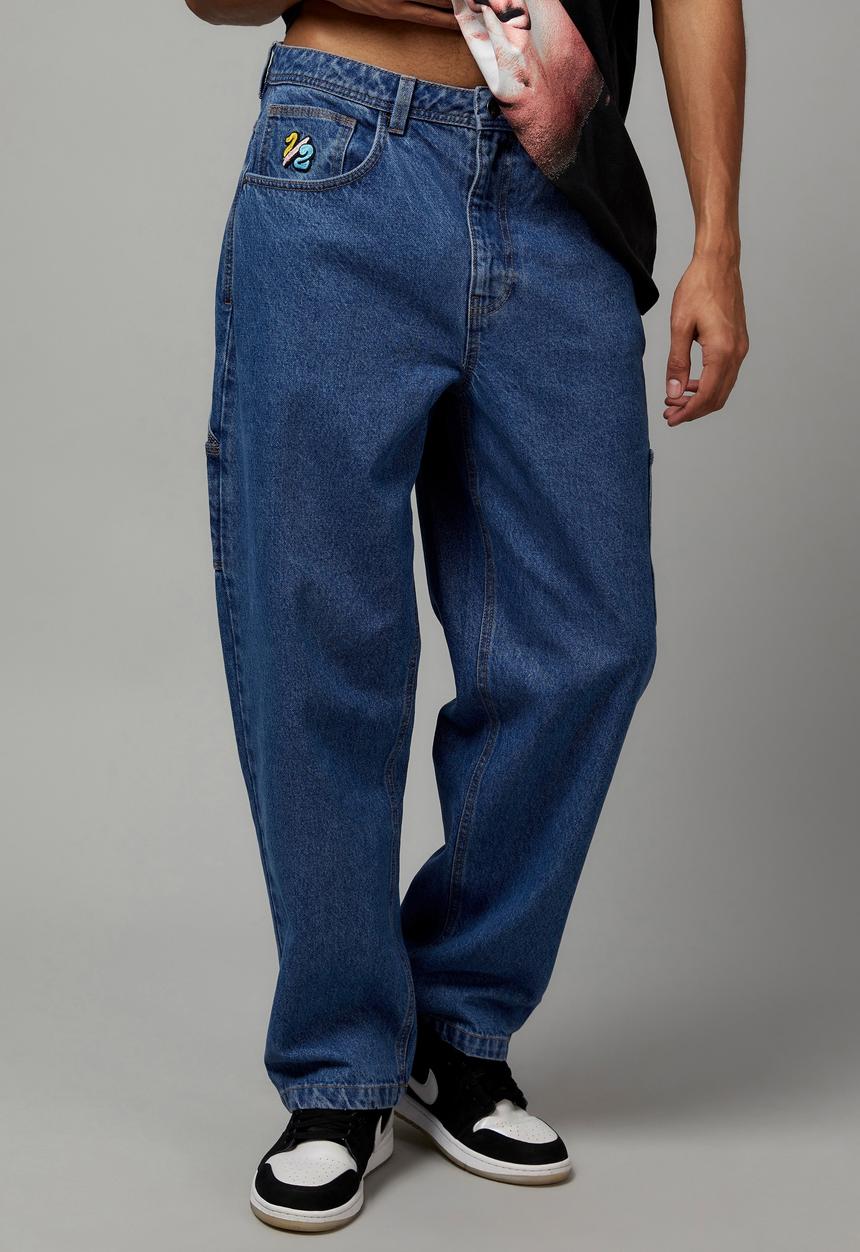 Factorie - Baggy painter jean - classic indigo 