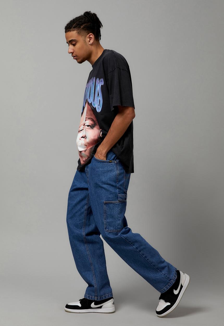 Factorie - Baggy painter jean - classic indigo 