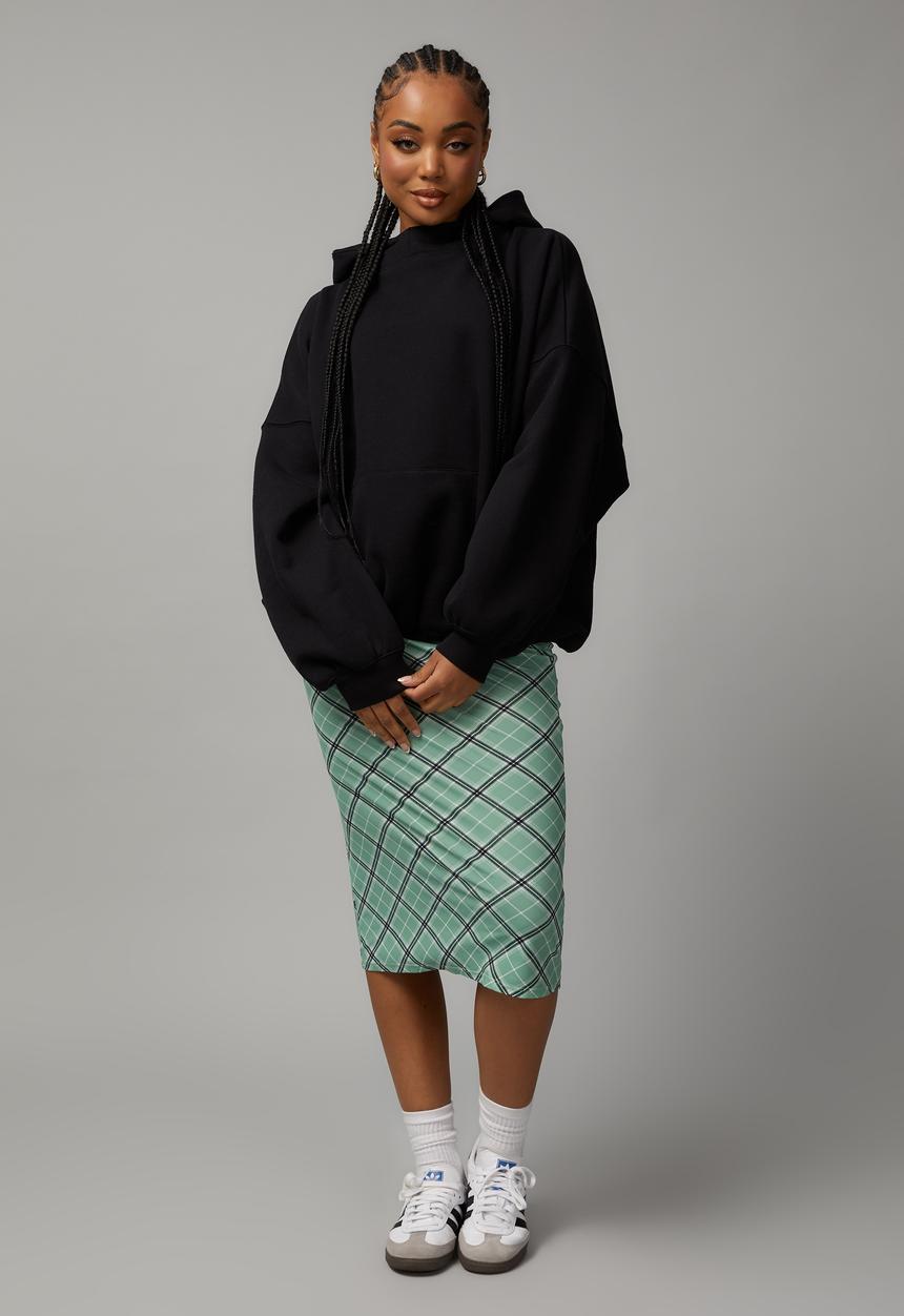Factorie - Boxy hoodie - black